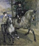 Ride in the Bois de Boulogne (Madame Henriette Darras), Pierre-Auguste Renoir